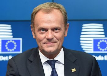 Bruksela, Belgia, 30.08.2014. Premier RP Donald Tusk podczas konferencji prasowej w trakcie nieformalnego szczytu Unii Europejskiej, 30 bm. w Brukseli. Liderzy państw UE zdecydowali, że Donald Tusk obejmie stanowisko przewodniczącego Rady Europejskiej. Premier RP obejmie obowiązki szefa Rady 1 grudnia br. (mgo) PAP/Radek Pietruszka