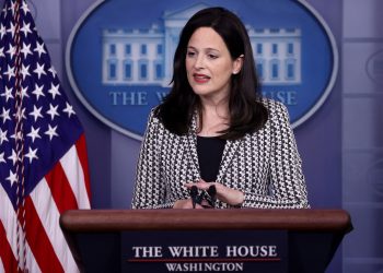 FILE PHOTO: White House Deputy National Security Advisor for Cyber and Emerging Technology, Anne Neuberger, addresses cyber security during the daily press briefing at the White House in Washington, U.S. September 2, 2021.  REUTERS/Jonathan Ernst/File Photo