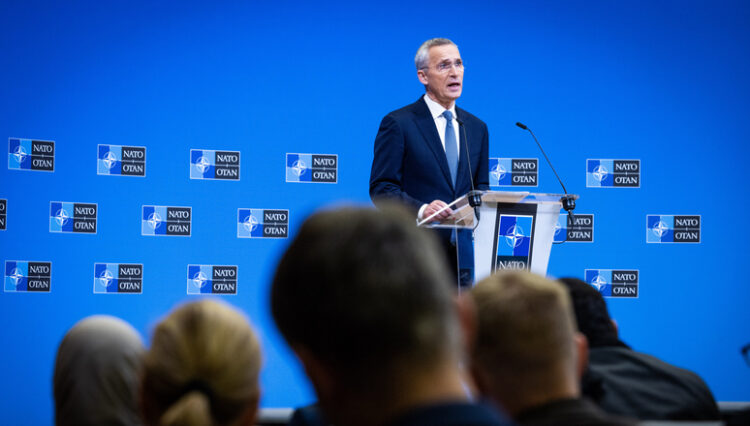 Press conference by NATO Secretary General Jens Stoltenberg ahead of the meetings of NATO Ministers of Foreign Affairs