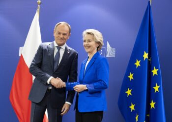 Donald Tusk, Ursula von der Leyen