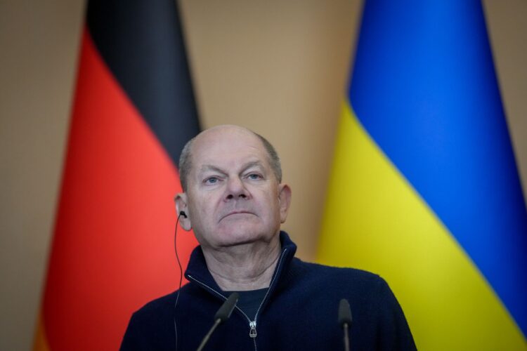 Federal Chancellor Olaf Scholz is confident that a joint Ukraine strategy can be developed together with future US President Donald Trump. Photo: Kay Nietfeld/dpa