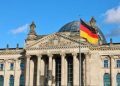 Panorama View of the German national parliament